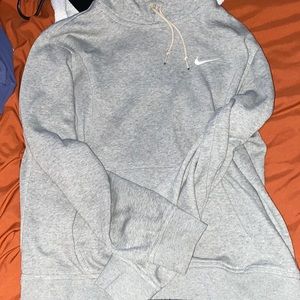 Grey Nike hoodie size Large women